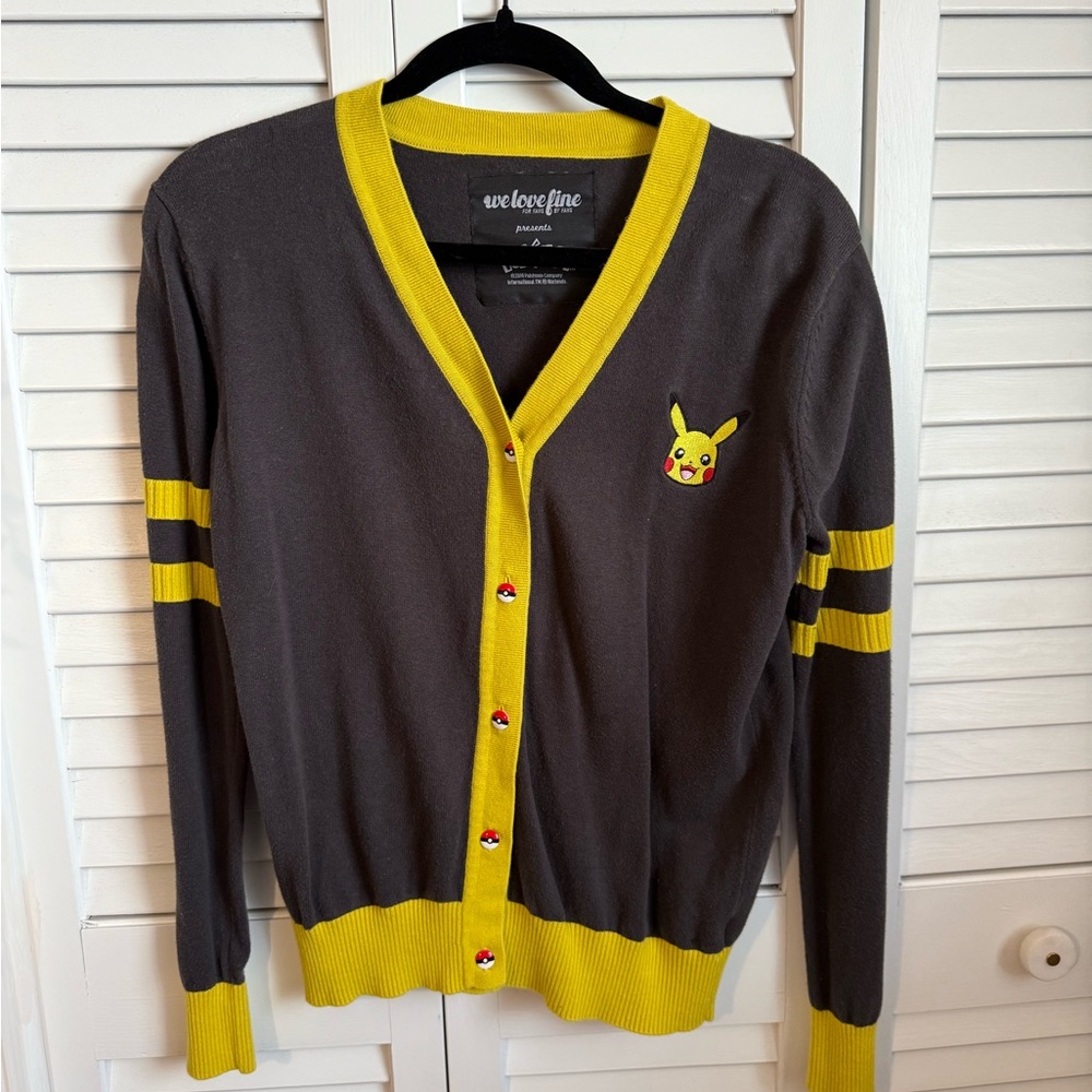 We Love Fine | Pikachu Collegiate Cardigan | S